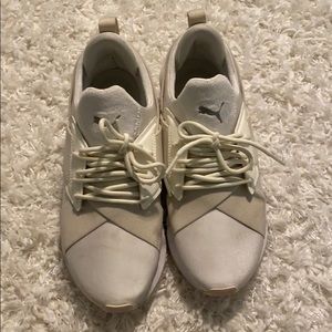 Women’s satin puma shoes